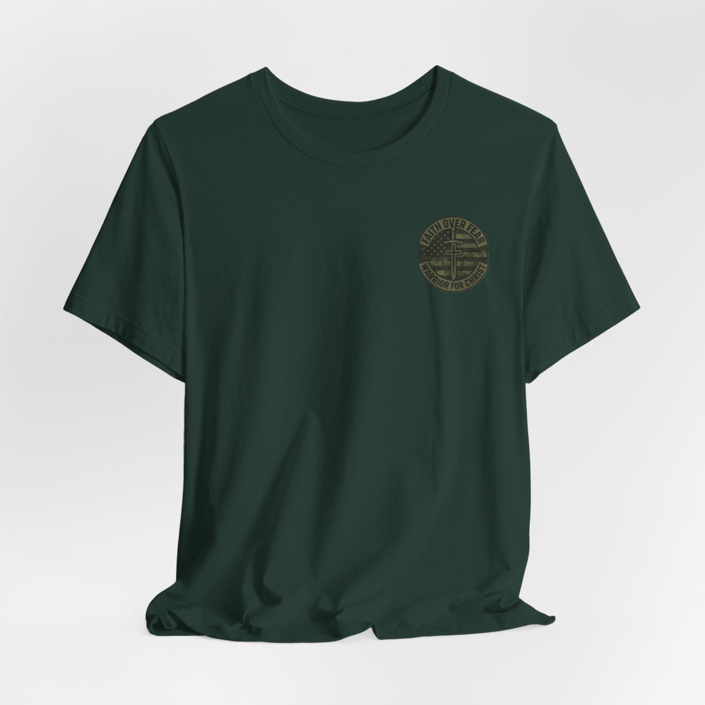 Faith Over Fear "Warrior for Christ" T-Shirt
