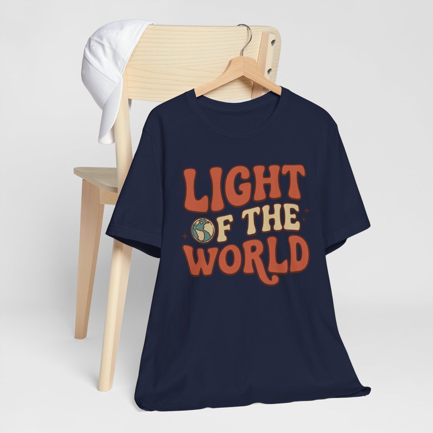 Light of the World T-Shirt — Inspirational Christian Tee
