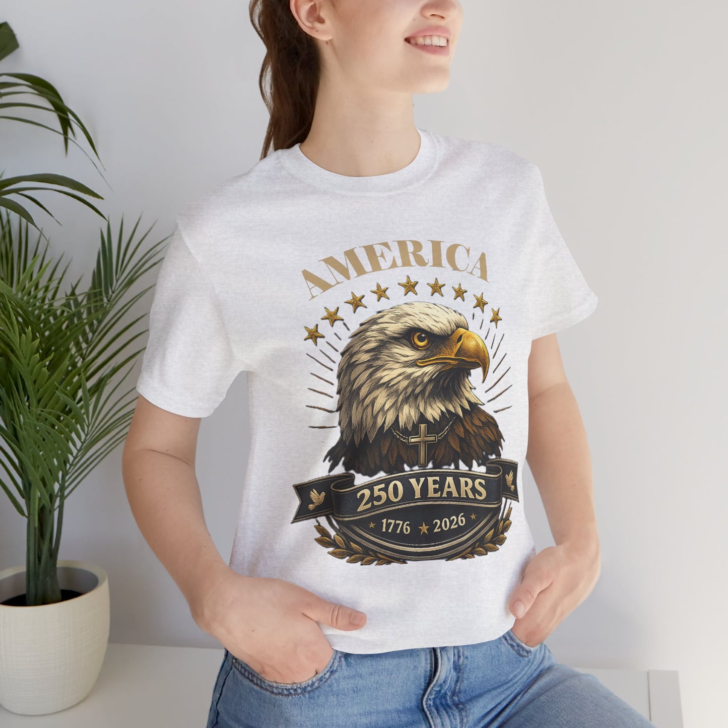 America 250th Anniversary Eagle T-Shirt — 1776–2026 Patriotic Tee