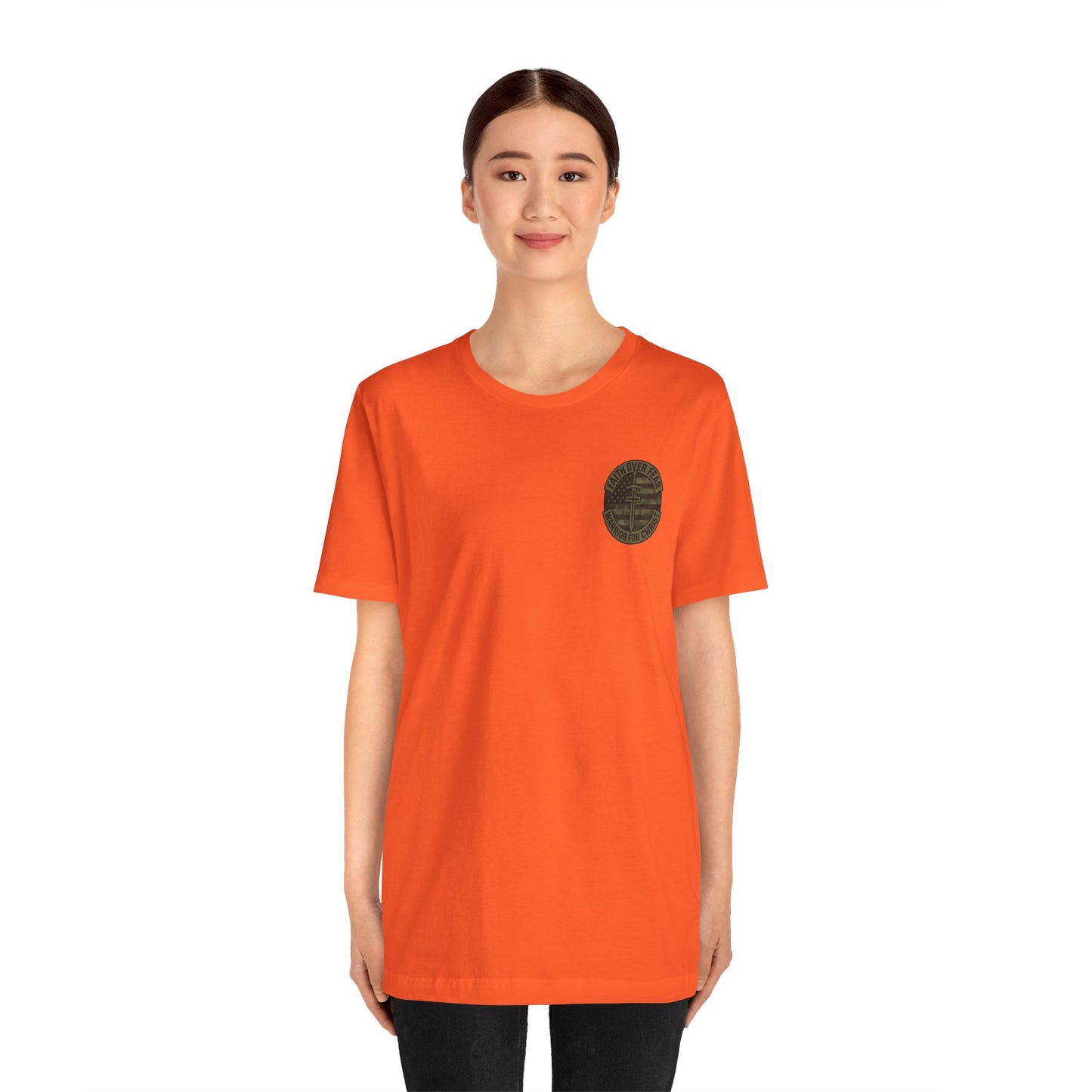 Faith Over Fear "Warrior for Christ" T-Shirt