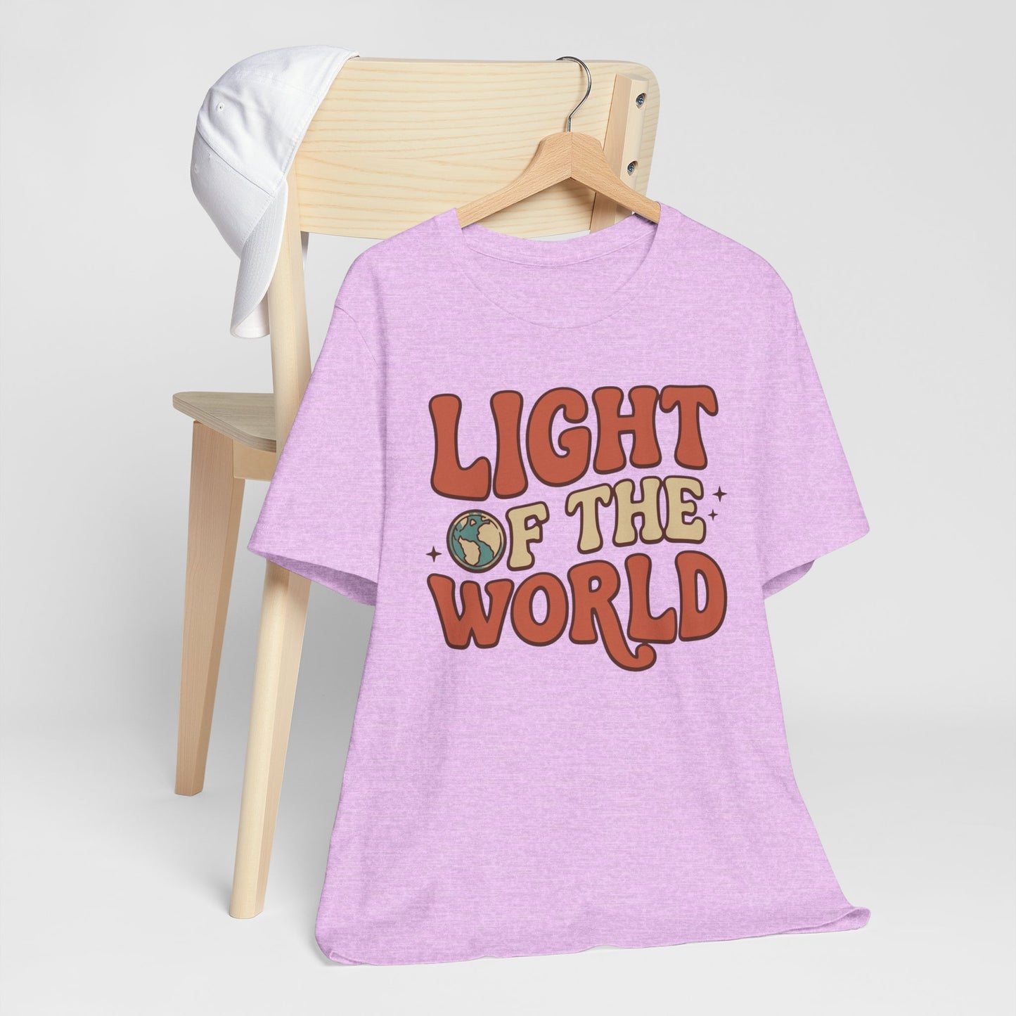 Light of the World T-Shirt — Inspirational Christian Tee