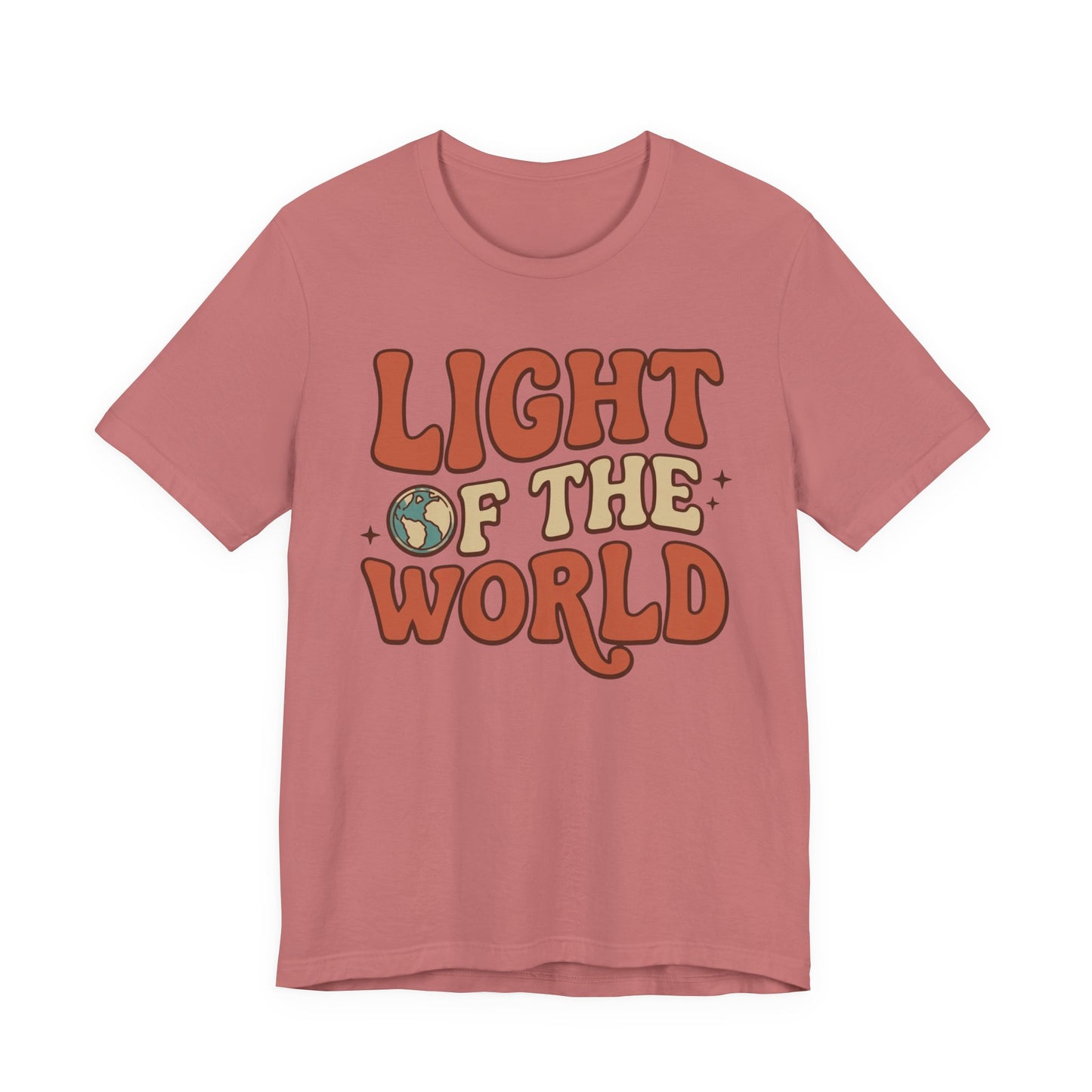Light of the World T-Shirt — Inspirational Christian Tee