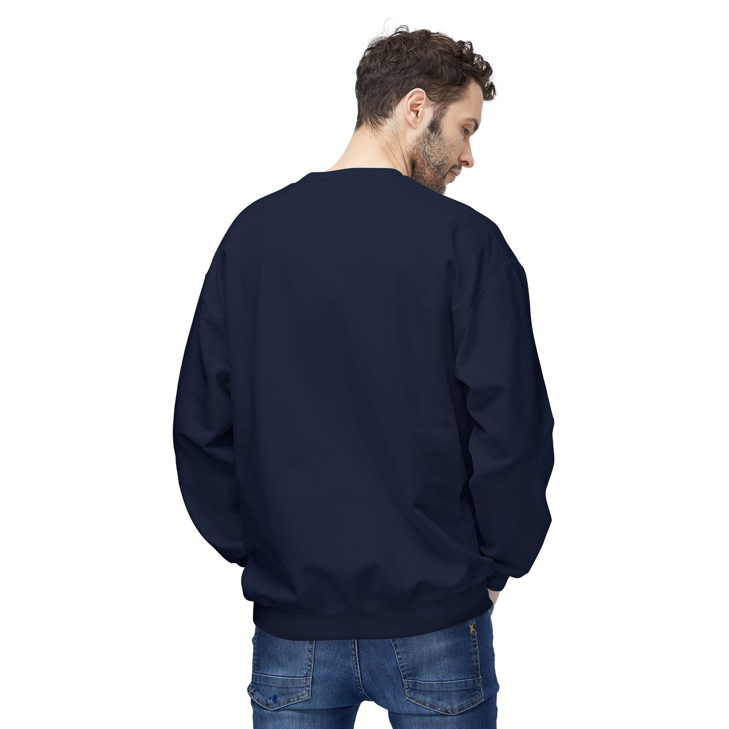 Christian Sweatshirt with Bible Verse Psalm 27:4
