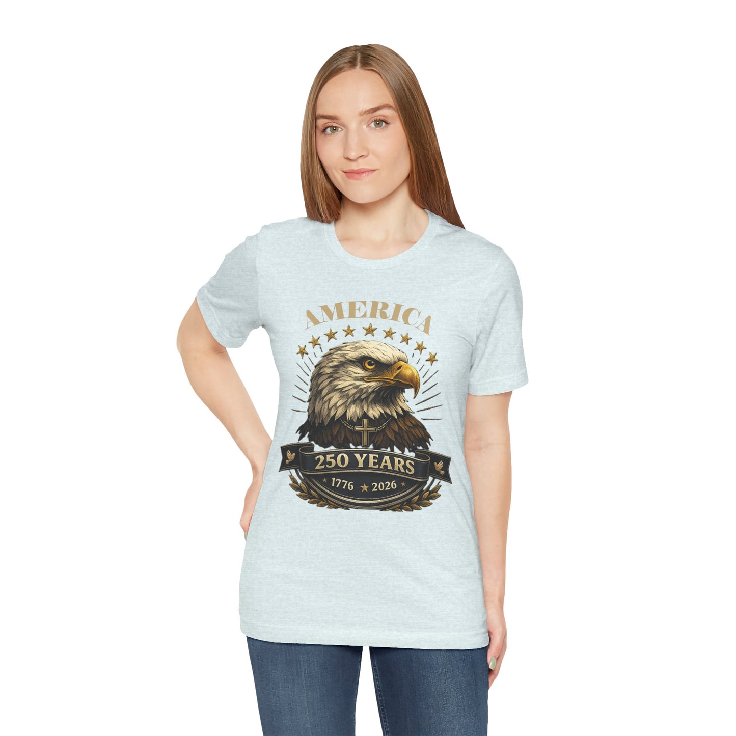 America 250th Anniversary Eagle T-Shirt — 1776–2026 Patriotic Tee
