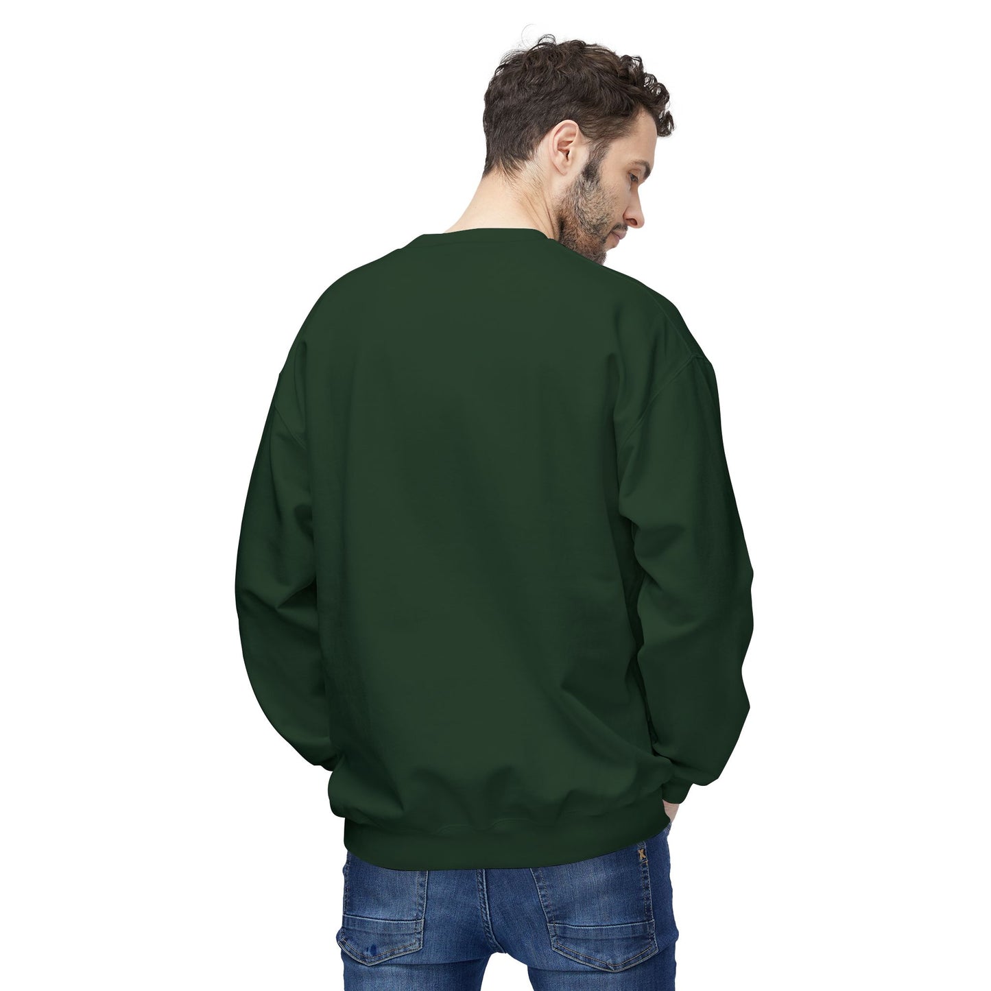 Christian Sweatshirt with Bible Verse Psalm 27:4