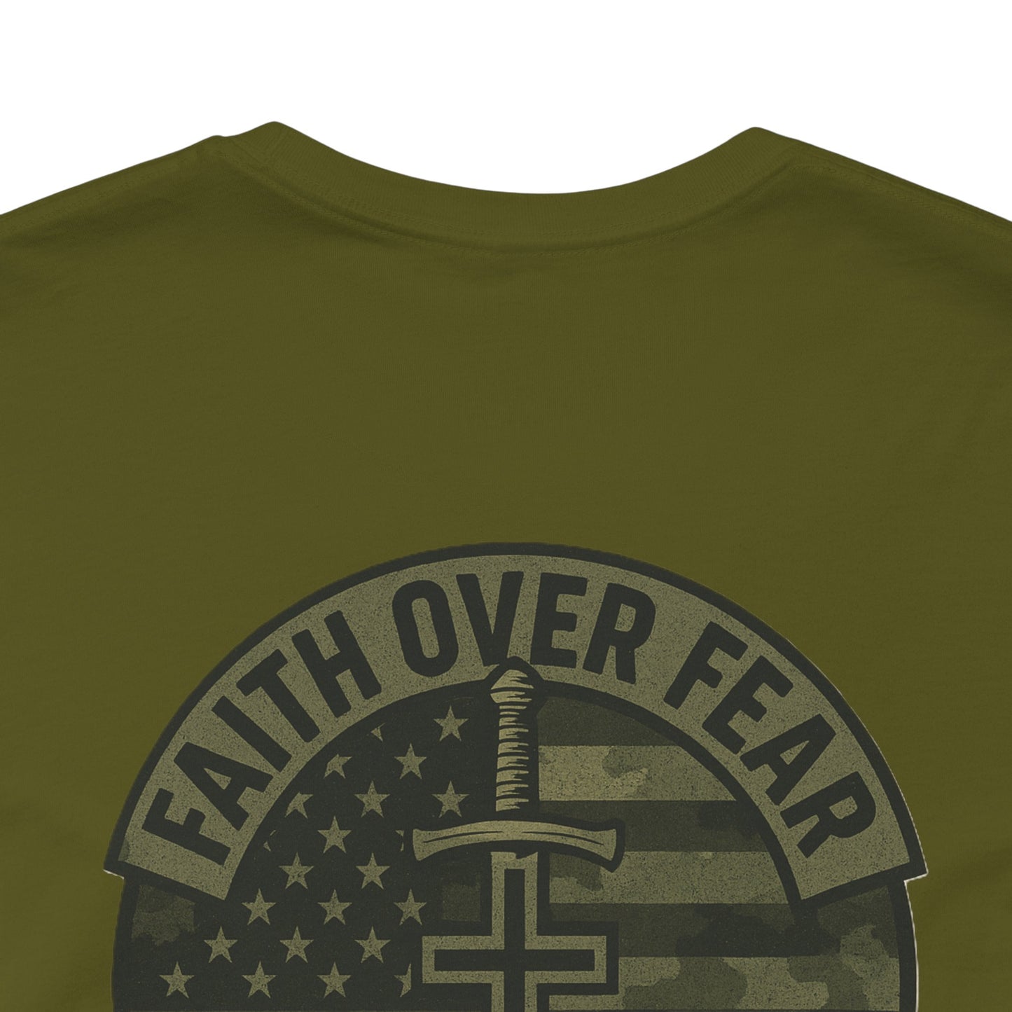 Faith Over Fear "Warrior for Christ" T-Shirt