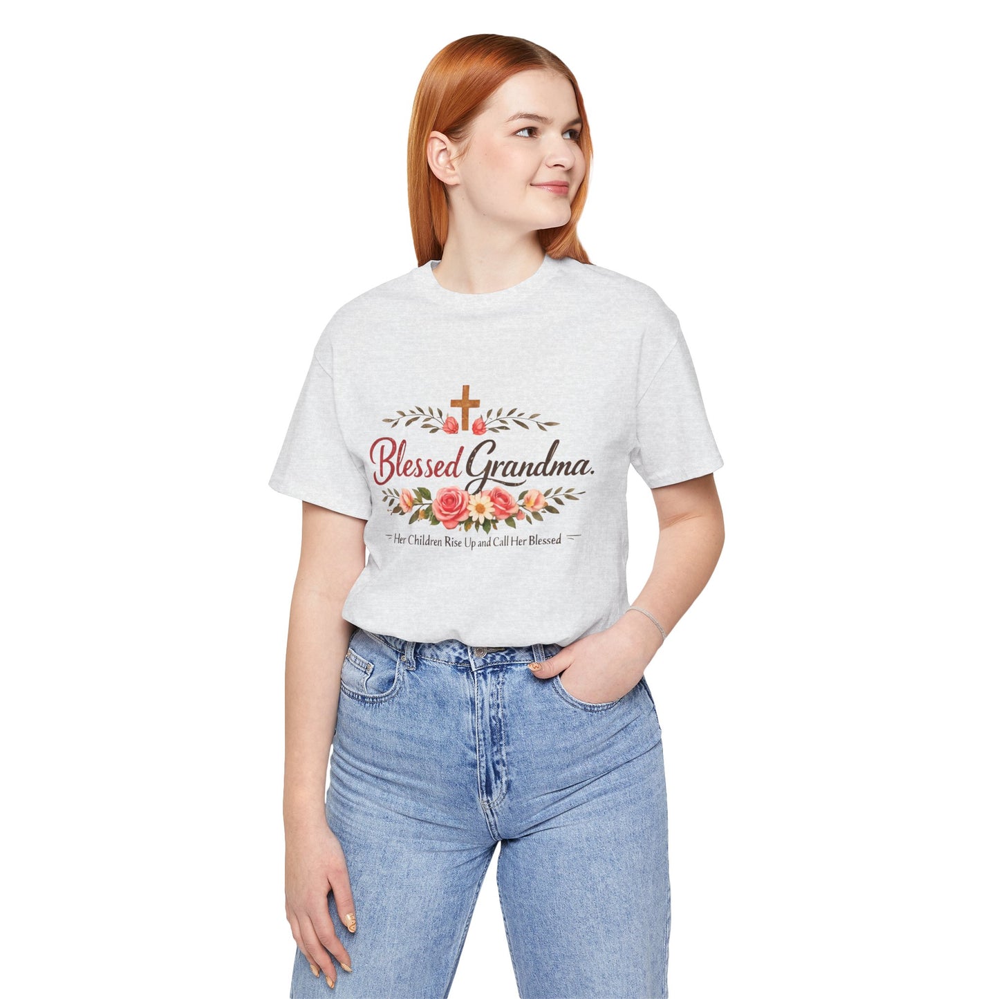 Blessed Grandma Floral Tee