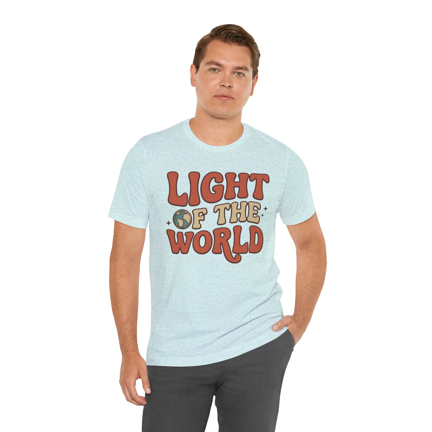 Light of the World T-Shirt — Inspirational Christian Tee