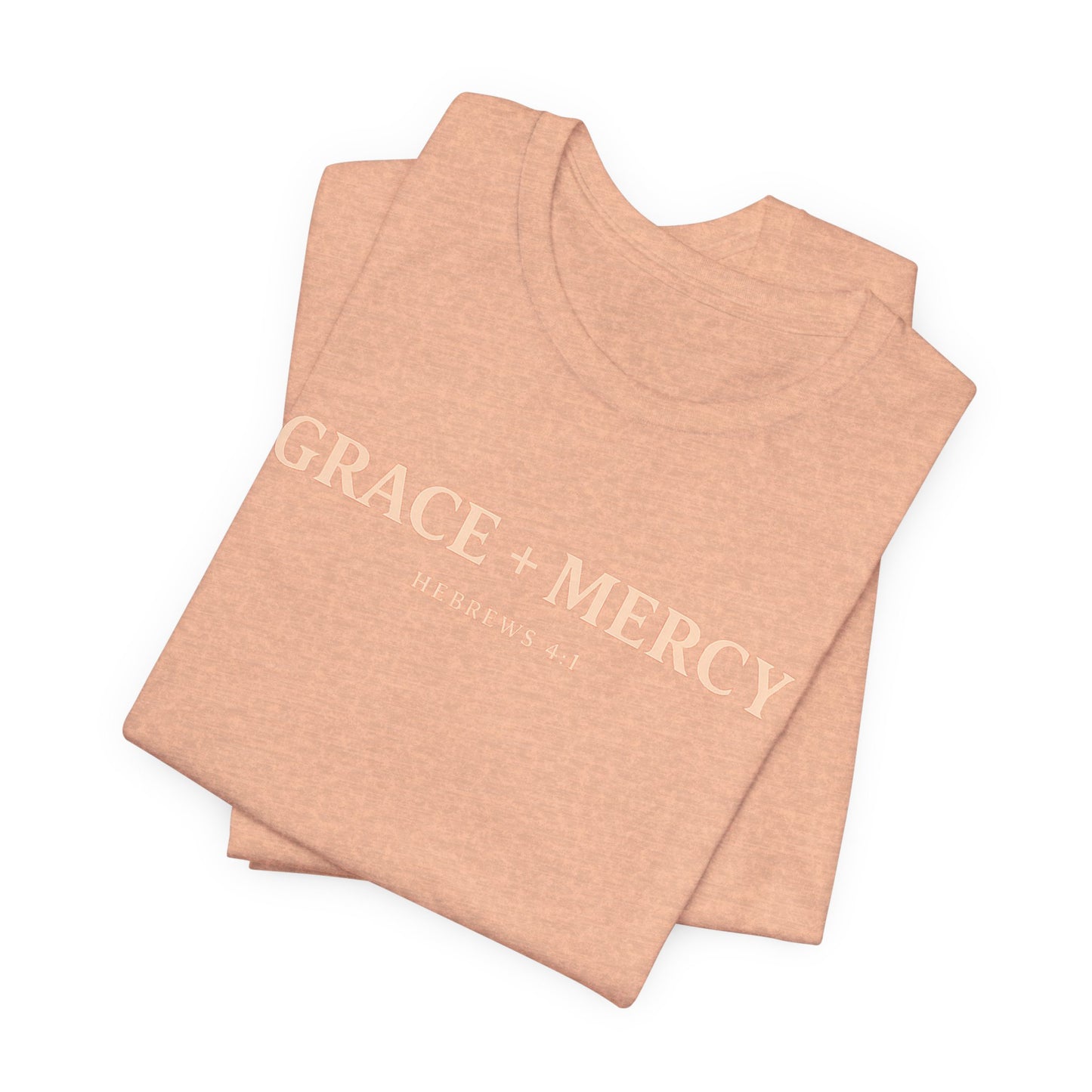Grace + Mercy Graphic T-Shirt — Faith-Inspired Christian Tee