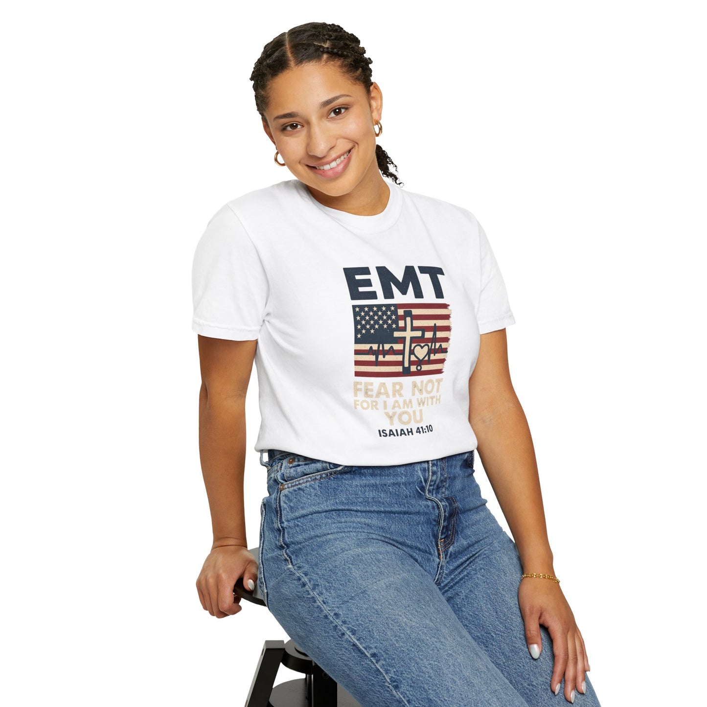 EMT "Fear Not For I Am With You" T-Shirt