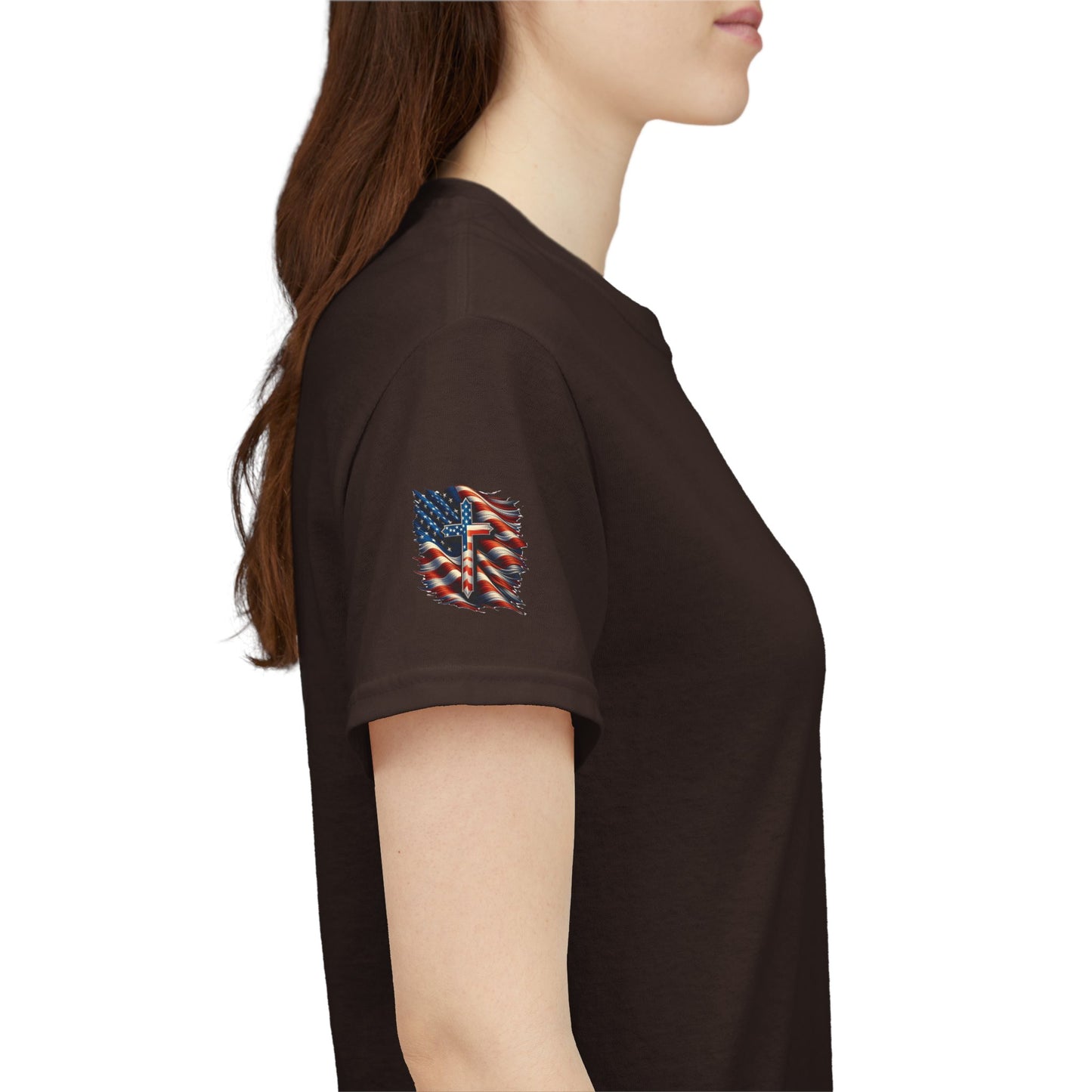 Christian Tee - Philippians 4:13 'Faith Is My Strength' (Copy)