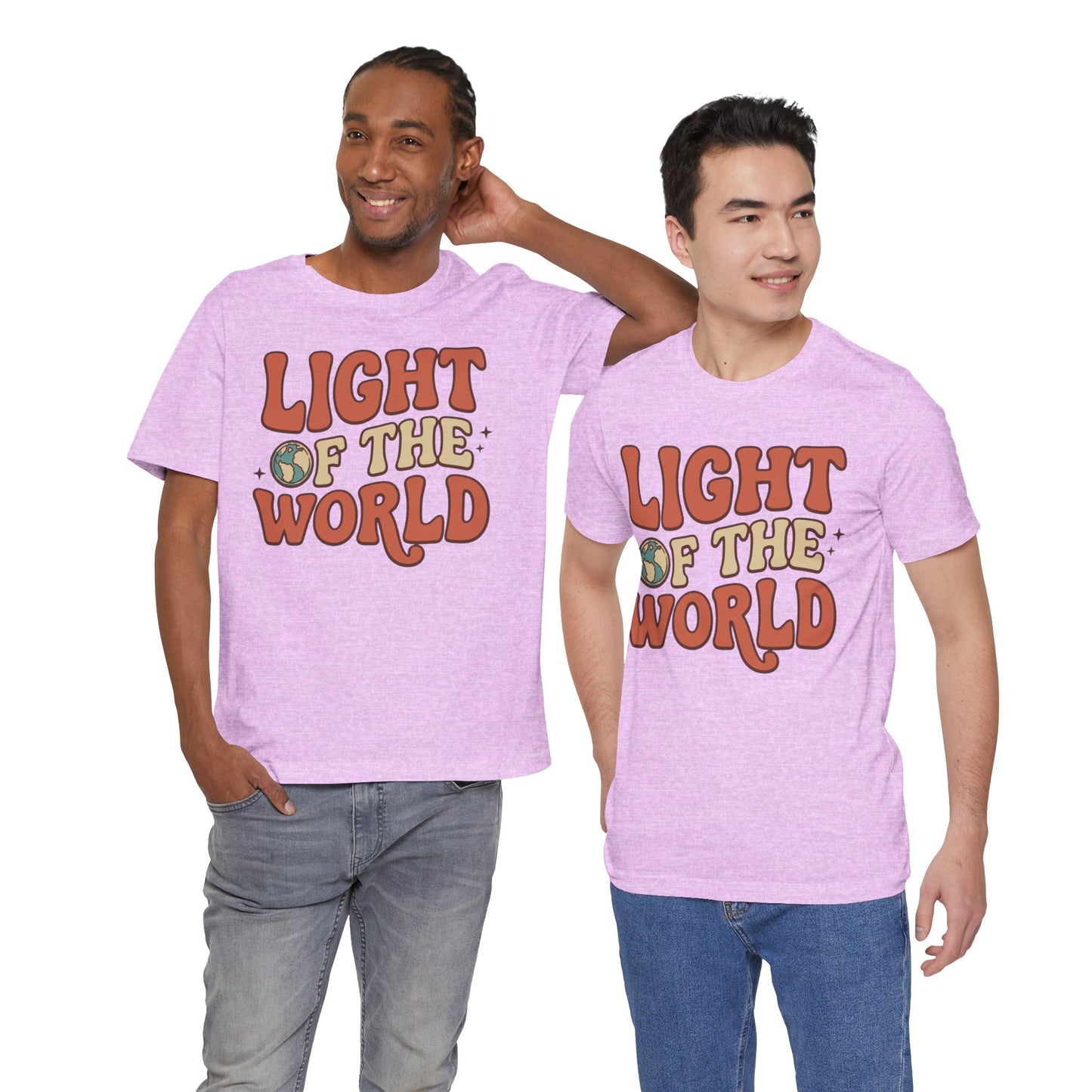 Light of the World T-Shirt — Inspirational Christian Tee