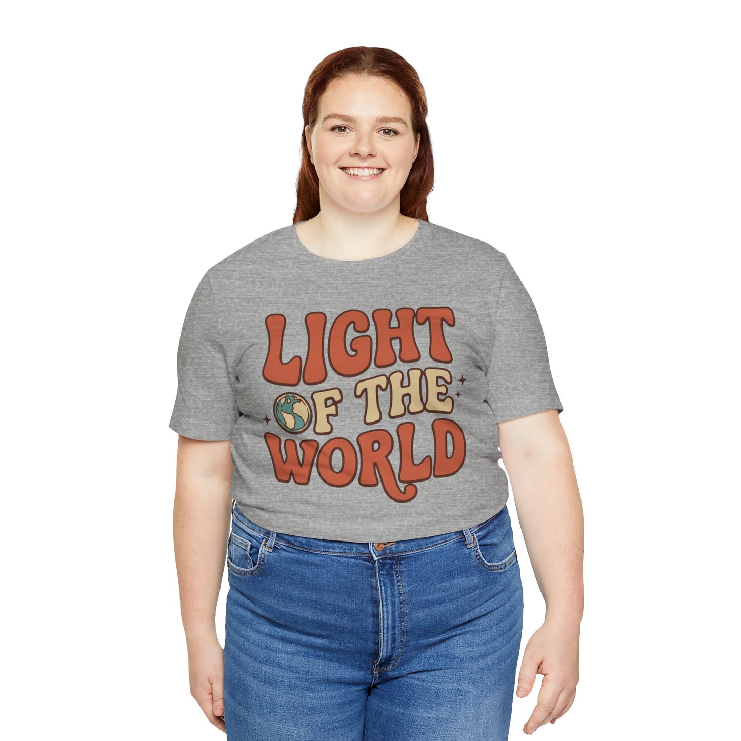 Light of the World T-Shirt — Inspirational Christian Tee