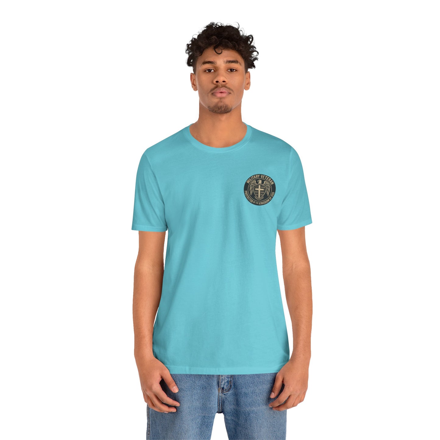 Veteran Protector Tee — "Military Veteran Protector of the Kingdom of God"