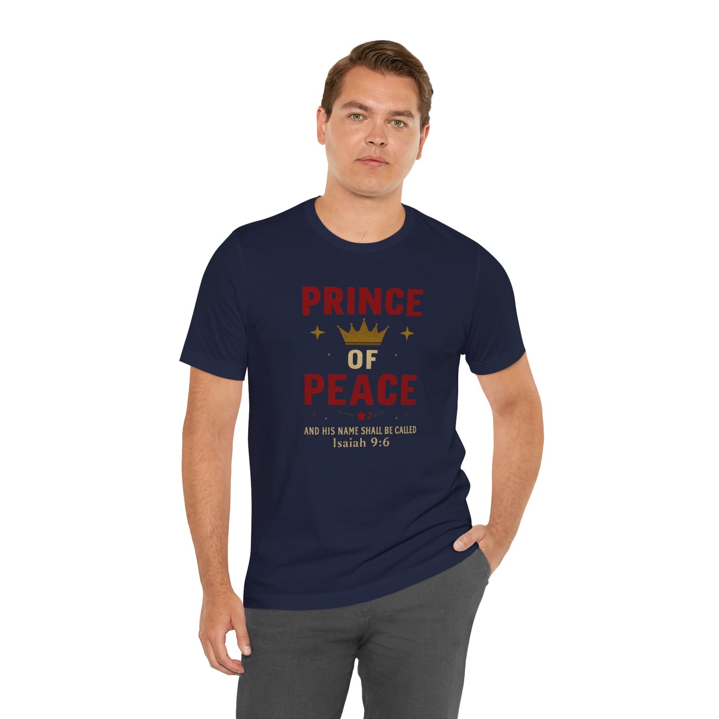 Prince of Peace Isaiah 9:6 T-Shirt — Bible Verse Christian Tee