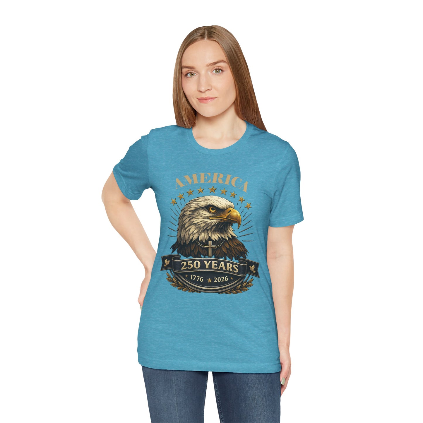 America 250th Anniversary Eagle T-Shirt — 1776–2026 Patriotic Tee