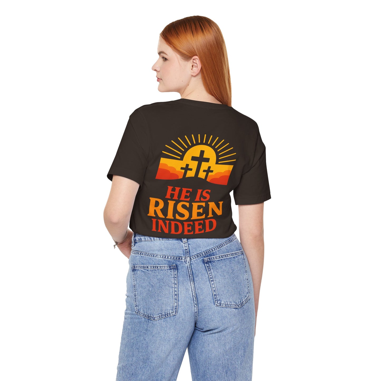He Is Risen Indeed Tee — Easter Christian Religious T-Shirt