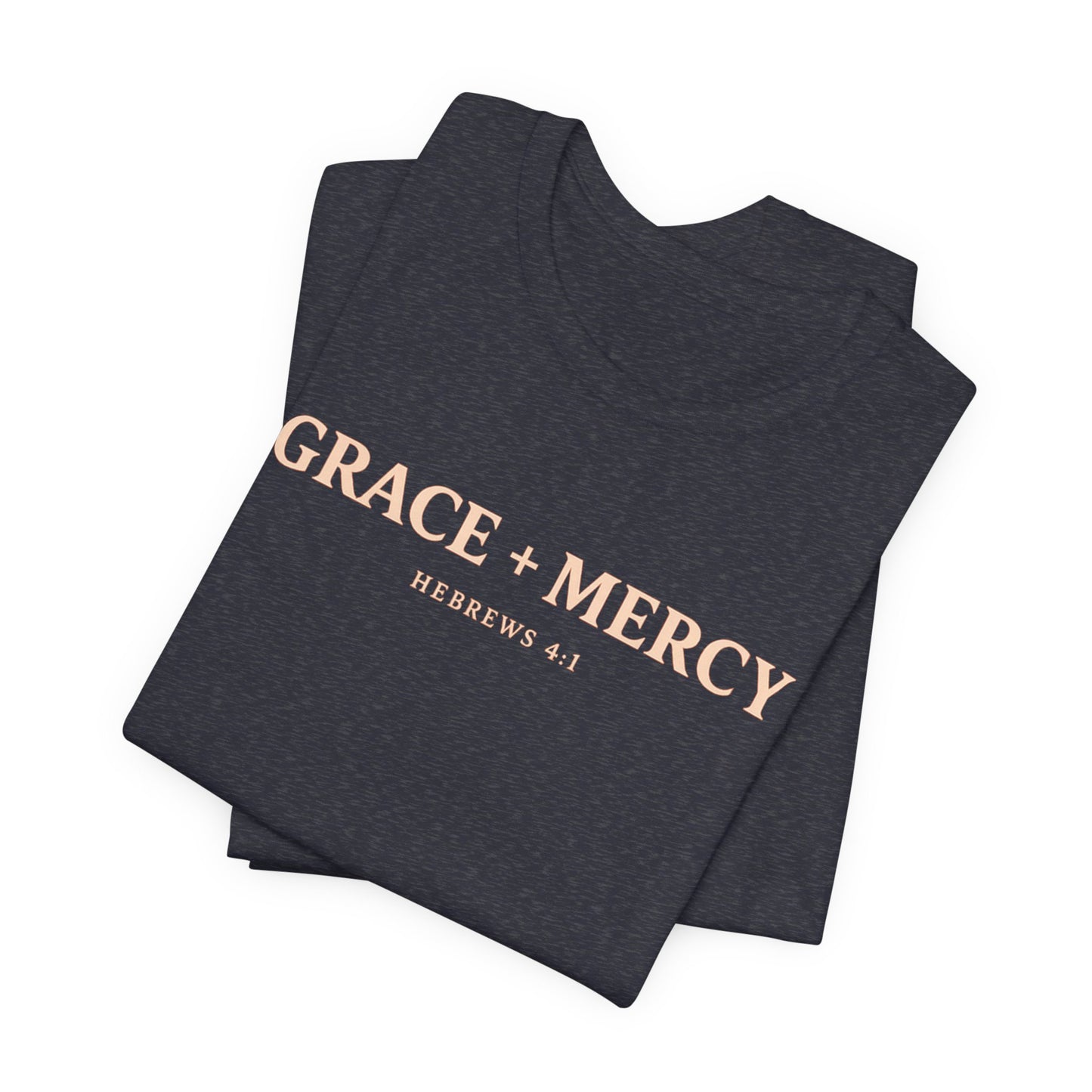 Grace + Mercy Graphic T-Shirt — Faith-Inspired Christian Tee