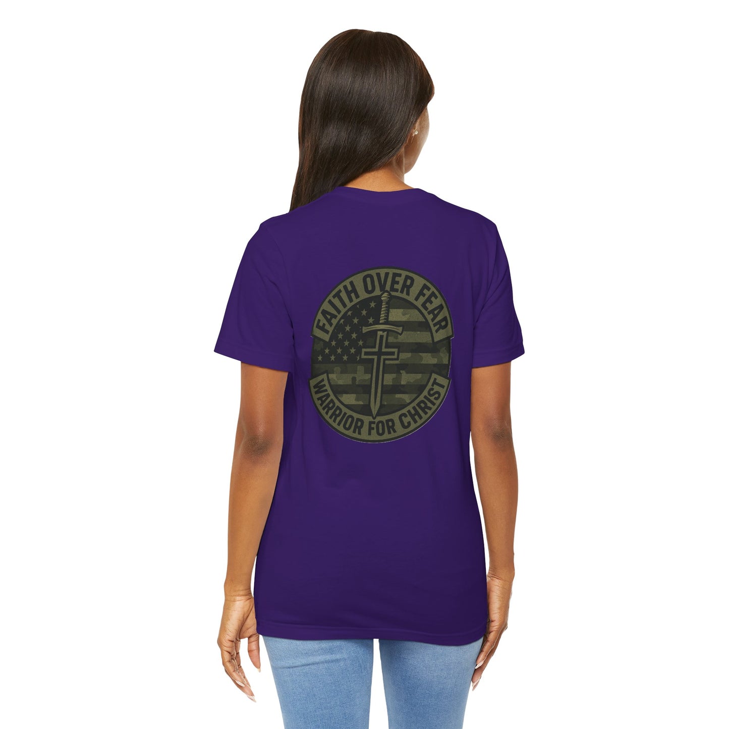 Faith Over Fear "Warrior for Christ" T-Shirt