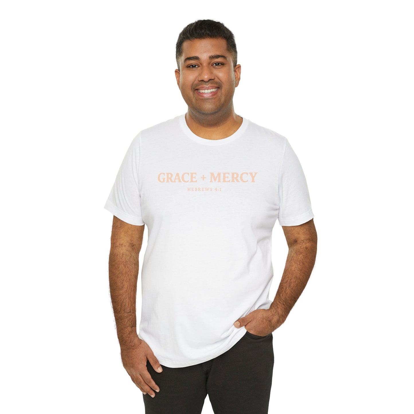 Grace + Mercy Graphic T-Shirt — Faith-Inspired Christian Tee