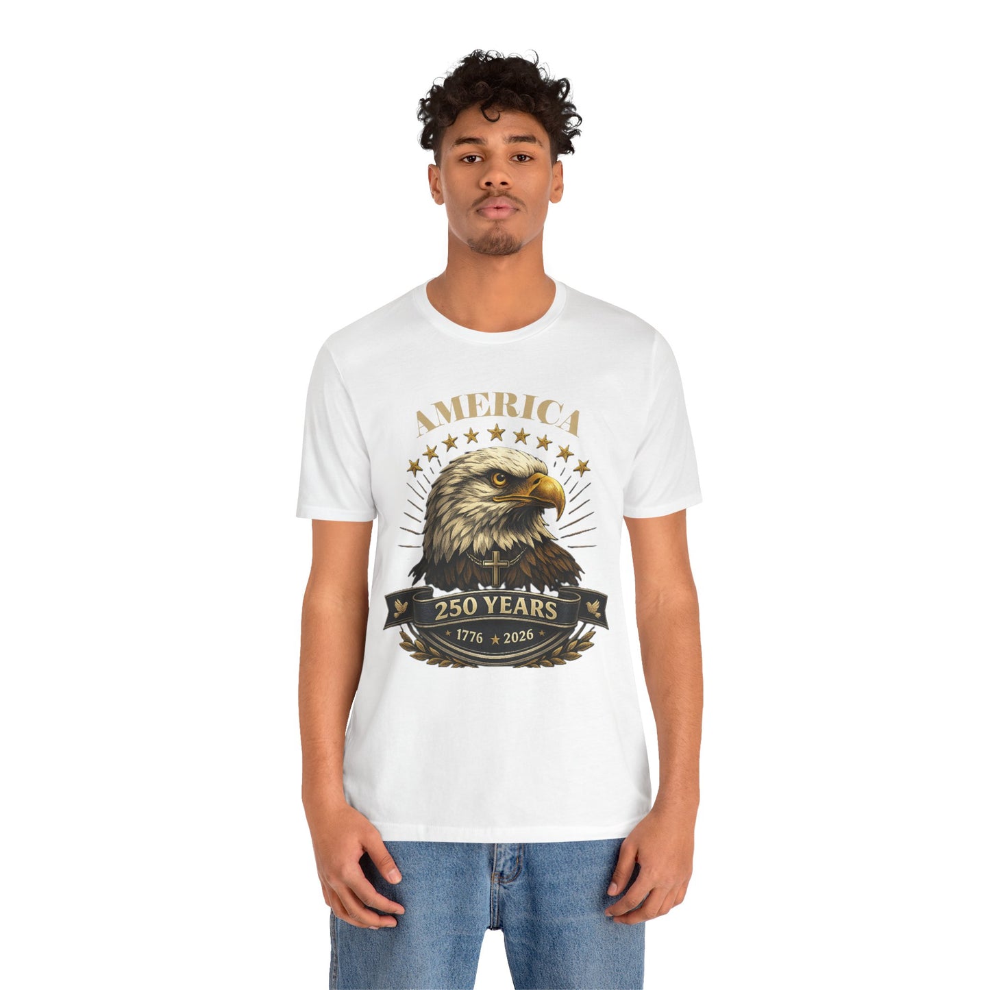 America 250th Anniversary Eagle T-Shirt — 1776–2026 Patriotic Tee