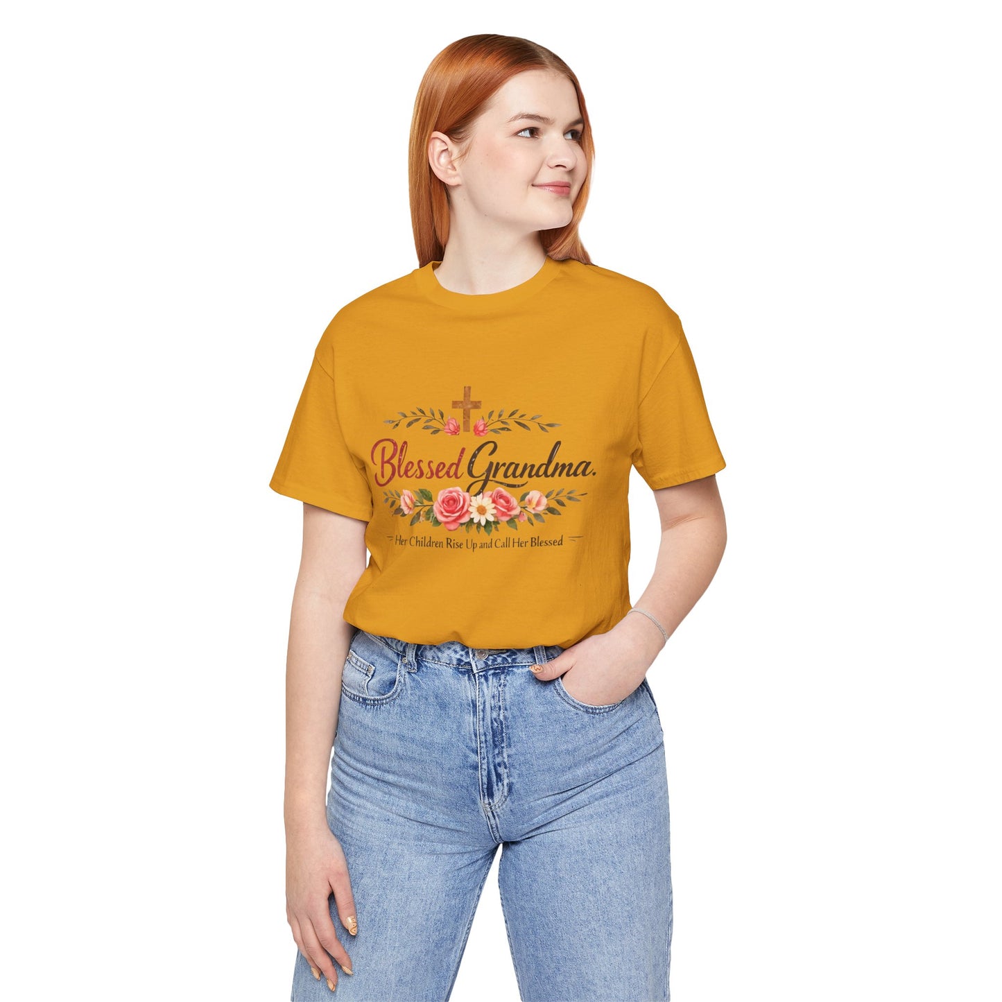Blessed Grandma Floral Tee