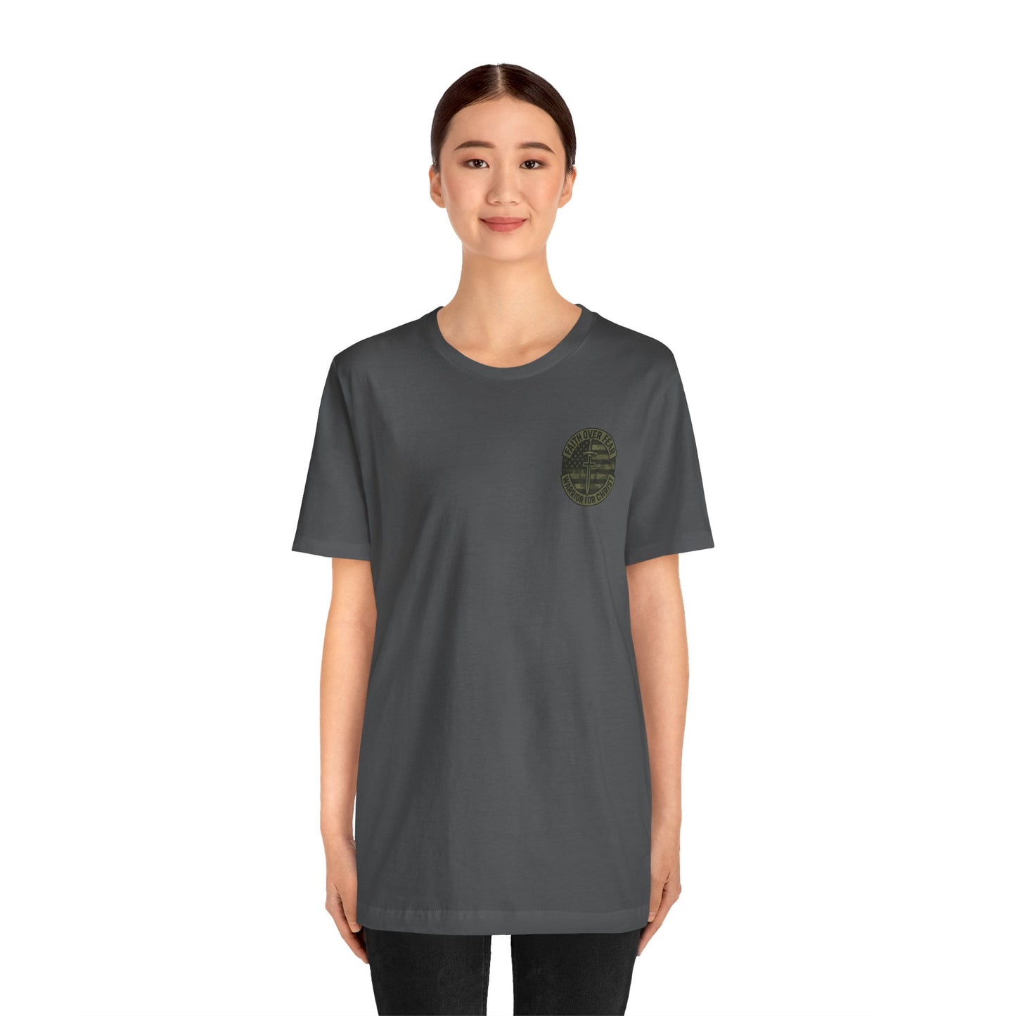 Faith Over Fear "Warrior for Christ" T-Shirt