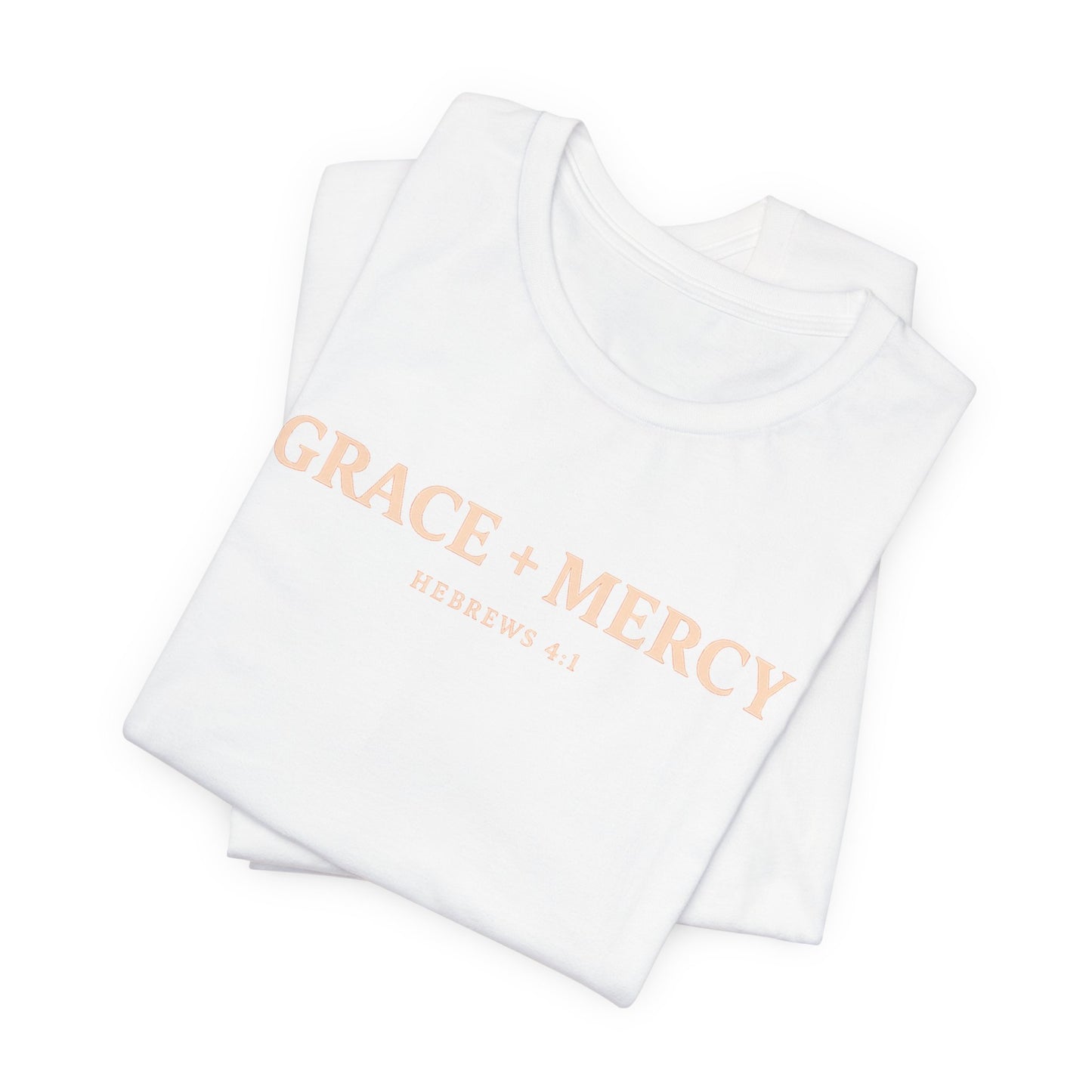 Grace + Mercy Graphic T-Shirt — Faith-Inspired Christian Tee