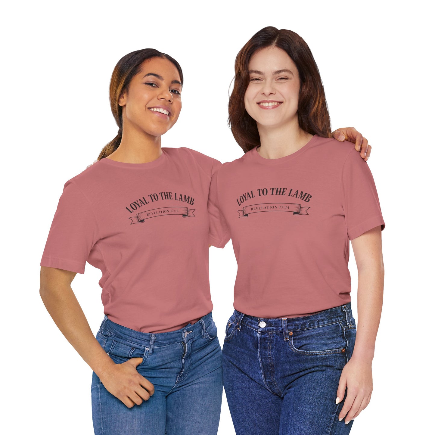 Loyal to the Lamb Tee — Christian Faith Short Sleeve T-Shirt