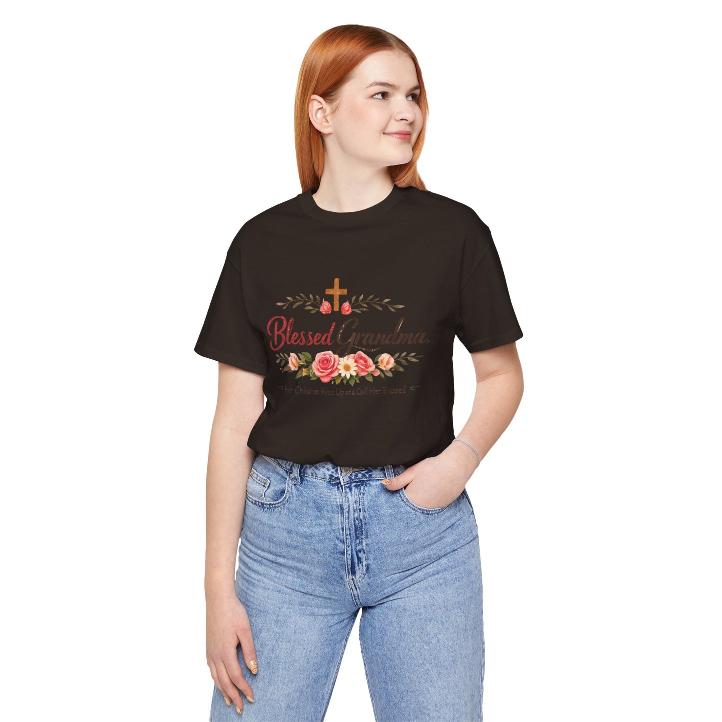 Blessed Grandma Floral Tee
