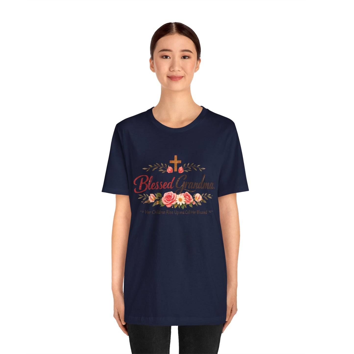 Blessed Grandma Floral Tee