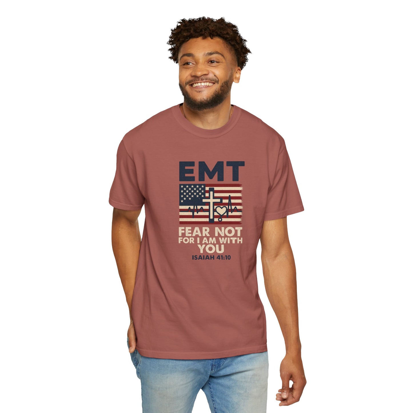 EMT "Fear Not For I Am With You" T-Shirt