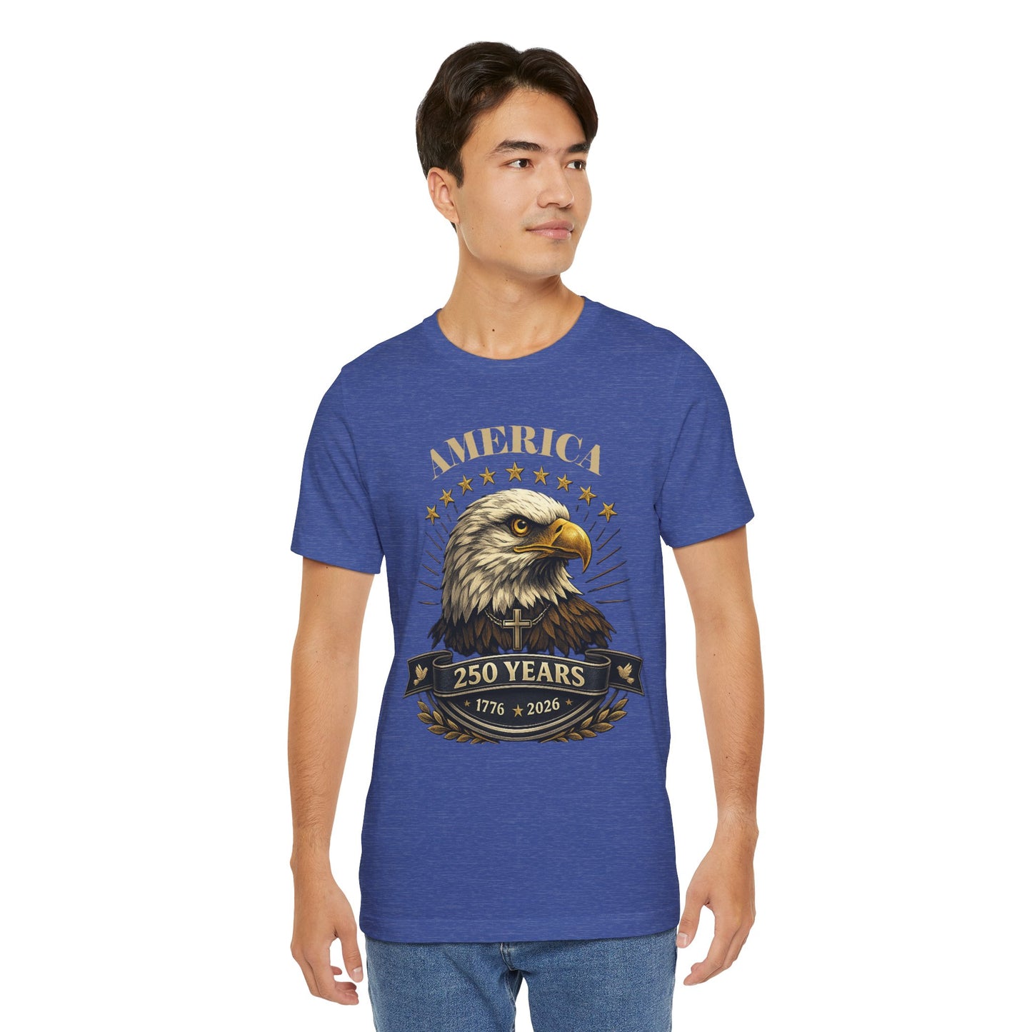 America 250th Anniversary Eagle T-Shirt — 1776–2026 Patriotic Tee