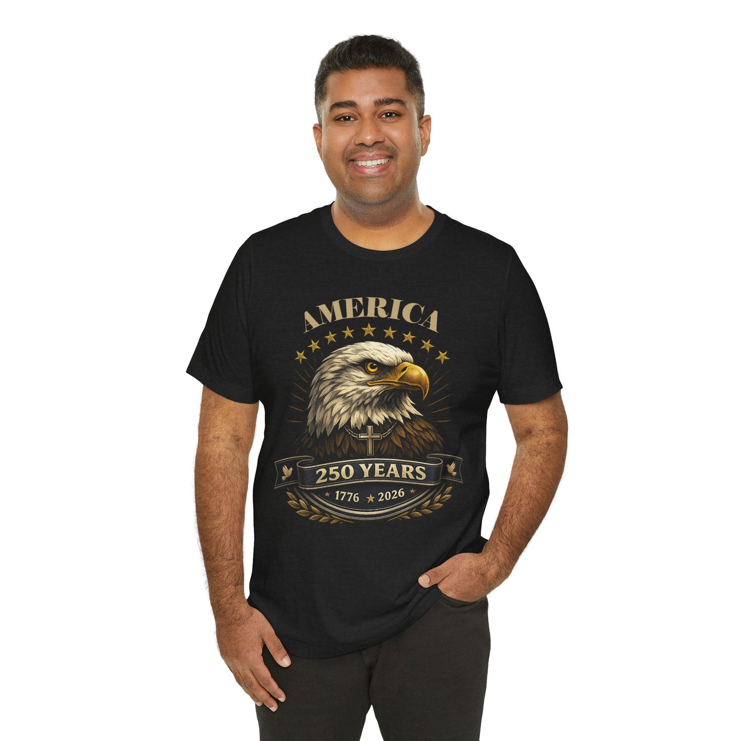 America 250th Anniversary Eagle T-Shirt — 1776–2026 Patriotic Tee