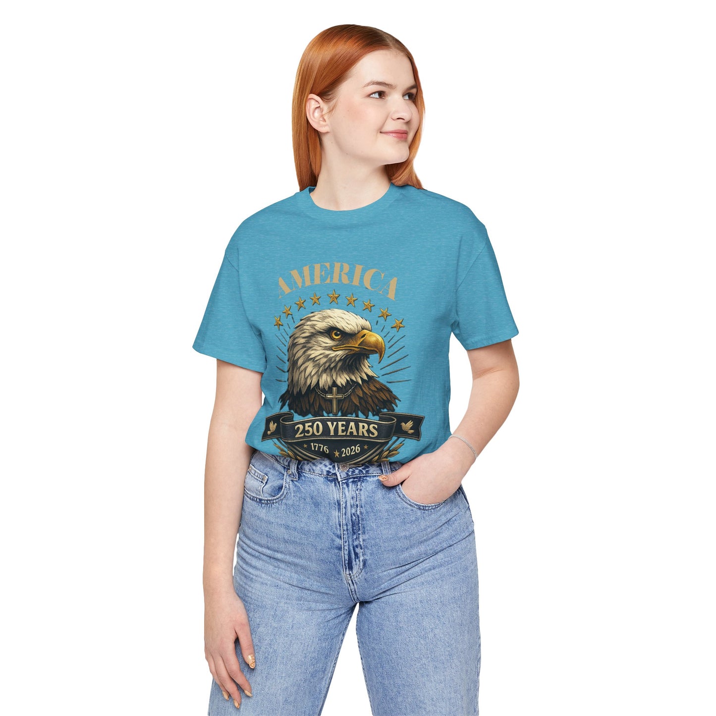 America 250th Anniversary Eagle T-Shirt — 1776–2026 Patriotic Tee