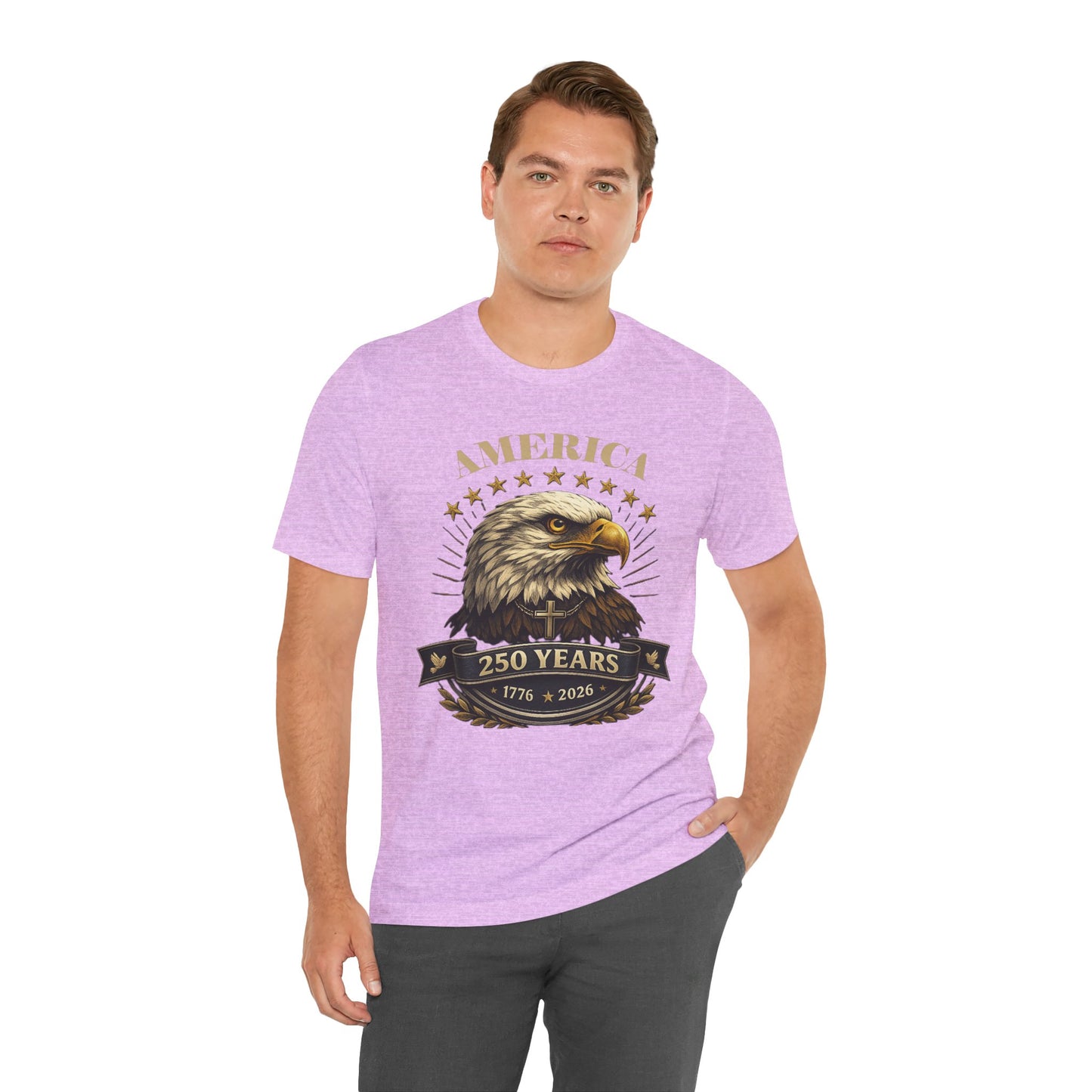 America 250th Anniversary Eagle T-Shirt — 1776–2026 Patriotic Tee