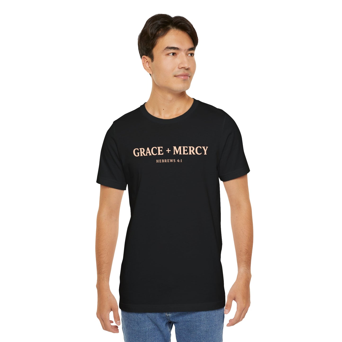 Grace + Mercy Graphic T-Shirt — Faith-Inspired Christian Tee