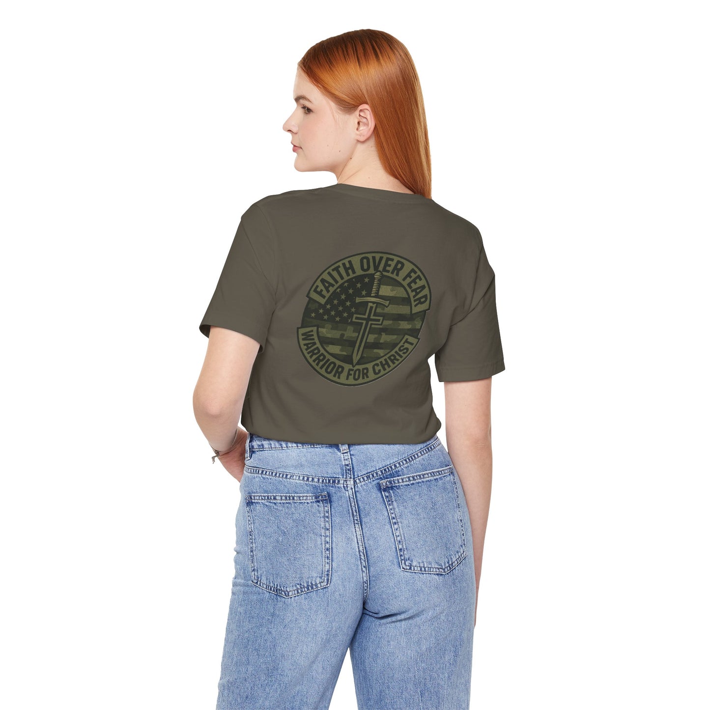 Faith Over Fear "Warrior for Christ" T-Shirt