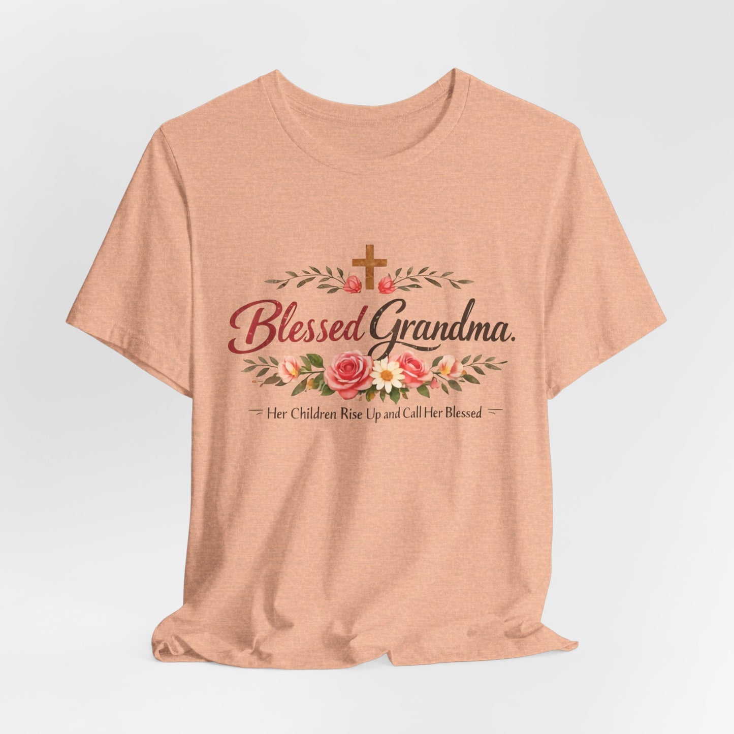 Blessed Grandma Floral Tee