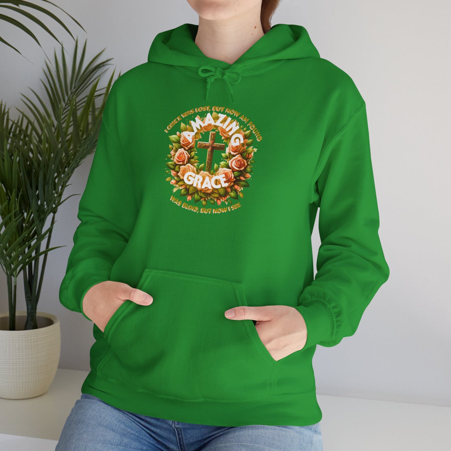 Unisex Heavy Blend™ Hooded Sweatshirt "Amazing Grace"