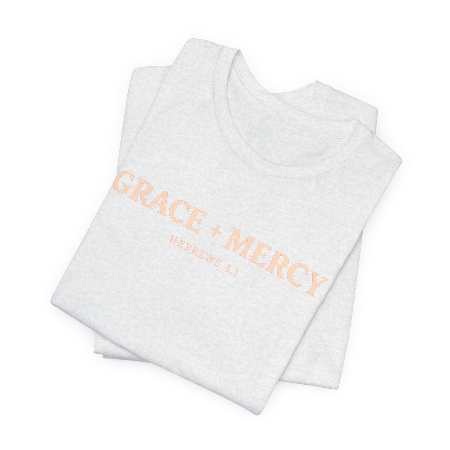 Grace + Mercy Graphic T-Shirt — Faith-Inspired Christian Tee