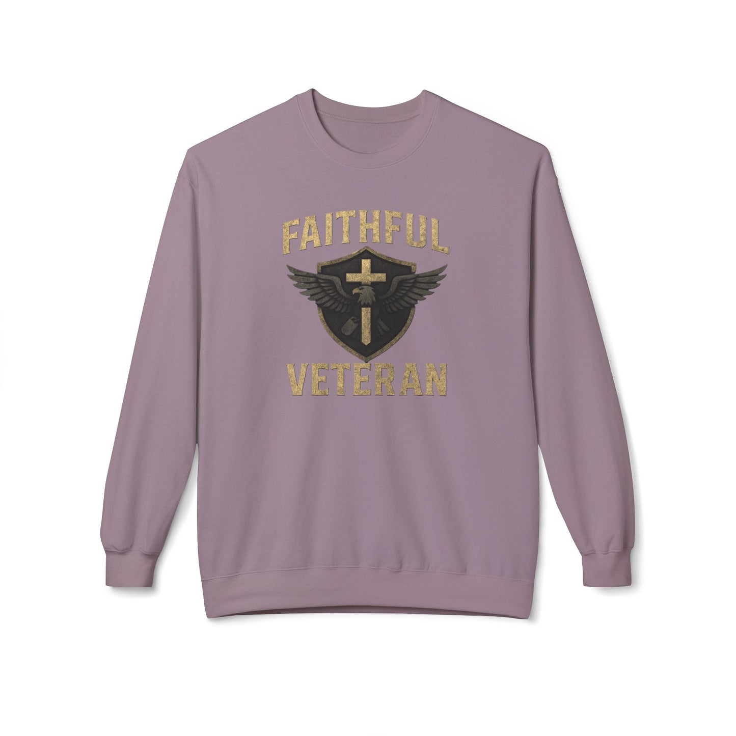 Faithful Veteran Crewneck Sweatshirt Design
