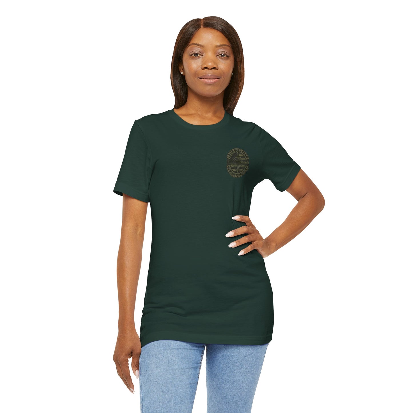 Faith Over Fear "Warrior for Christ" T-Shirt