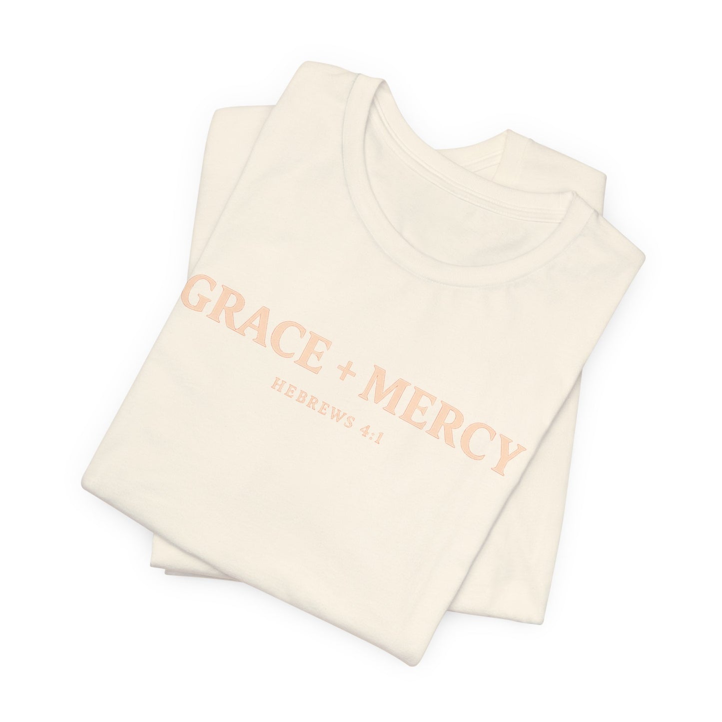 Grace + Mercy Graphic T-Shirt — Faith-Inspired Christian Tee