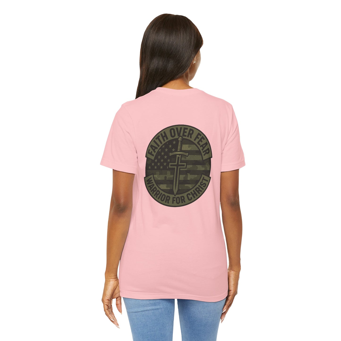 Faith Over Fear "Warrior for Christ" T-Shirt