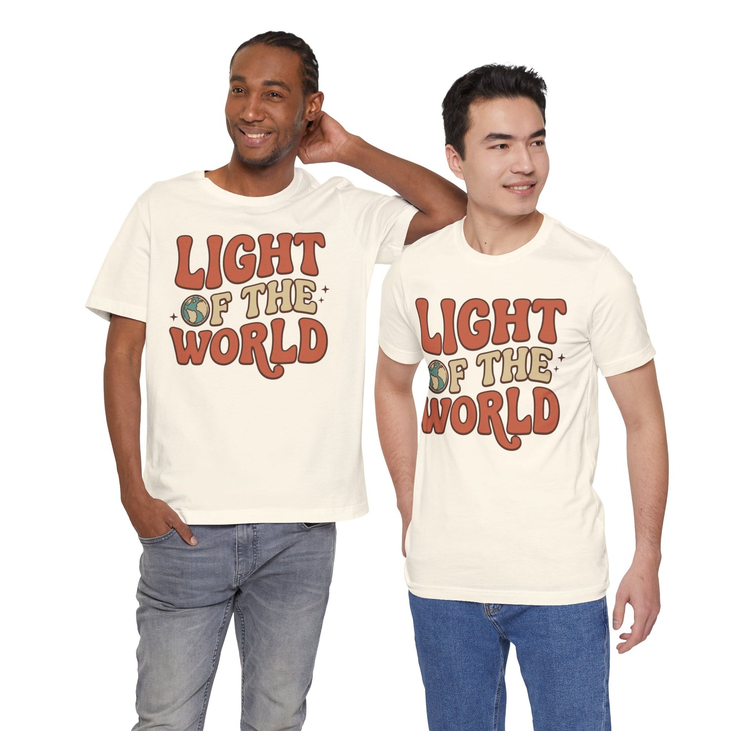 Light of the World T-Shirt — Inspirational Christian Tee
