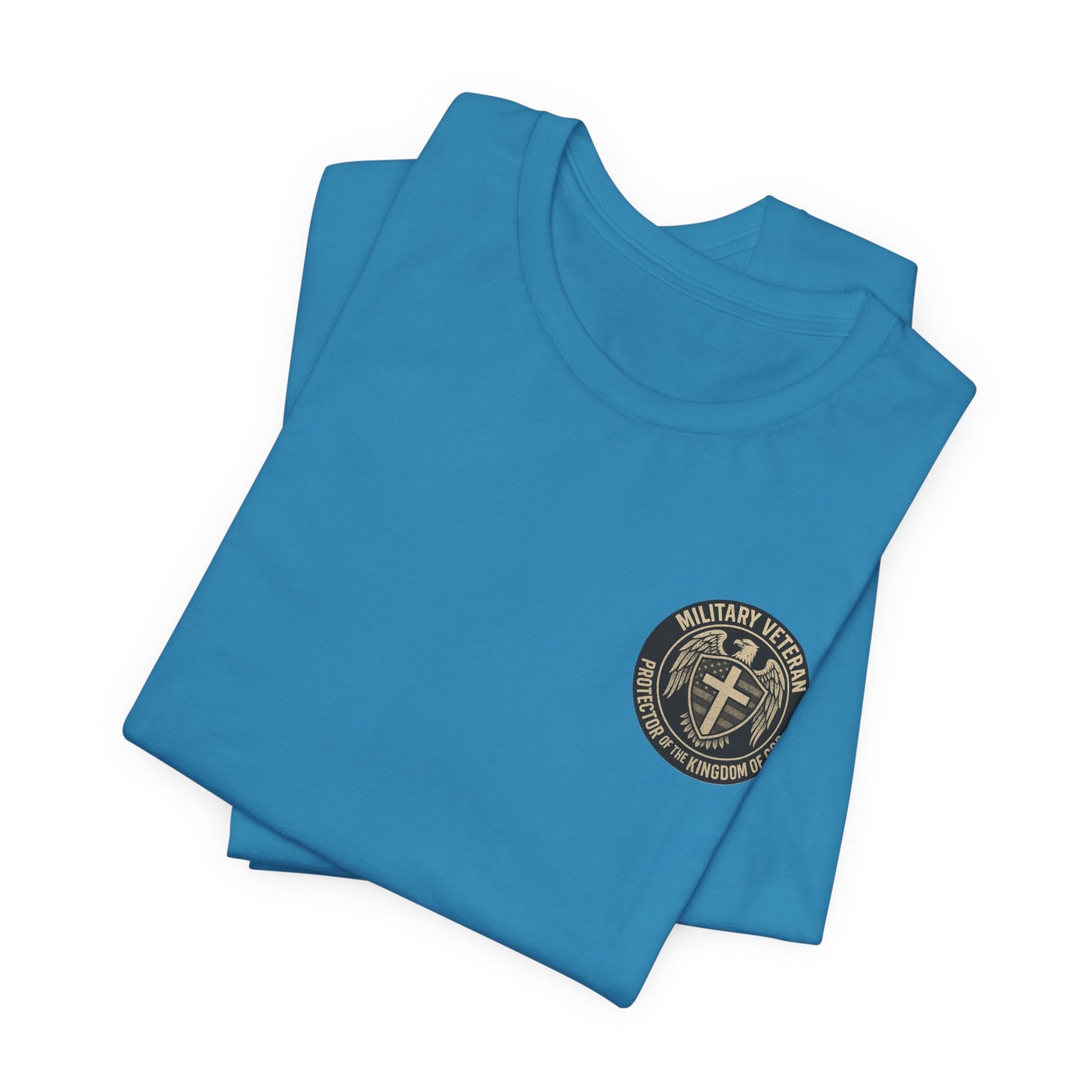 Veteran Protector Tee — "Military Veteran Protector of the Kingdom of God"