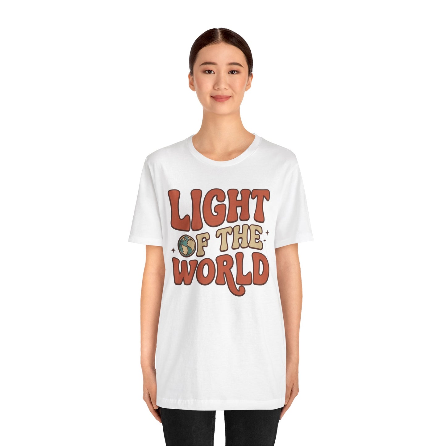 Light of the World T-Shirt — Inspirational Christian Tee
