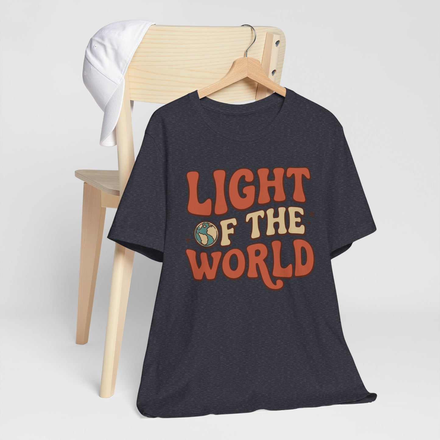 Light of the World T-Shirt — Inspirational Christian Tee