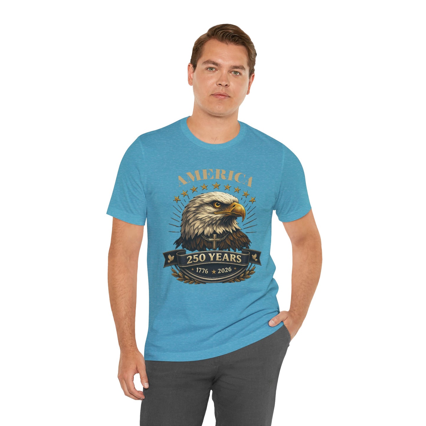 America 250th Anniversary Eagle T-Shirt — 1776–2026 Patriotic Tee